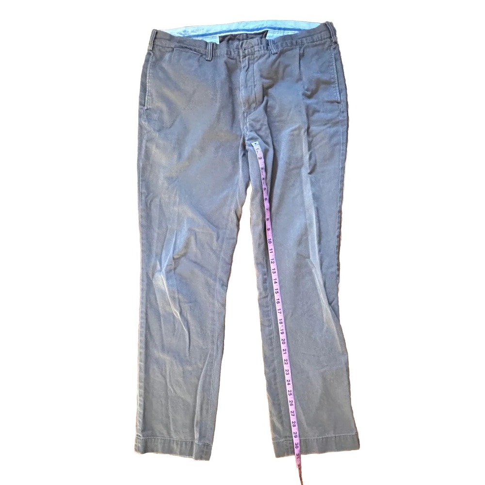 Polo Ralph Lauren Pants Men's‎ 38x34 Tan Classic Fit Pants Khaki Bedford Chino - Picture 11 of 15